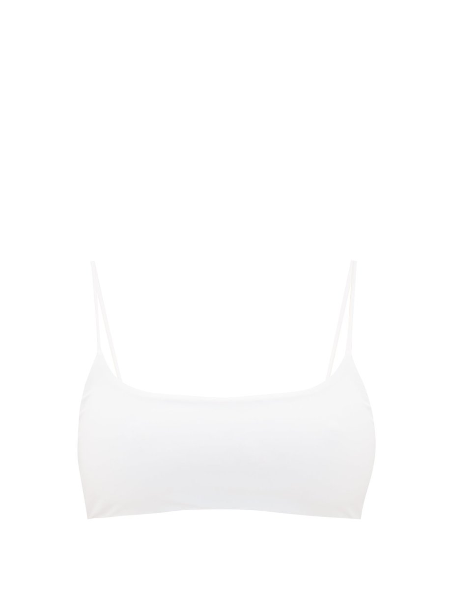 White Muse scoop-neck bikini top | Jade Swim | MATCHESFASHION US