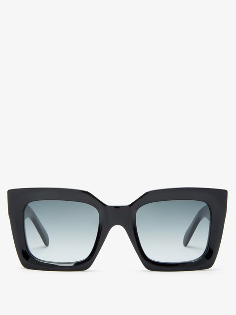 Celine Oversized Sunglasses Blonde Havana | Cosette