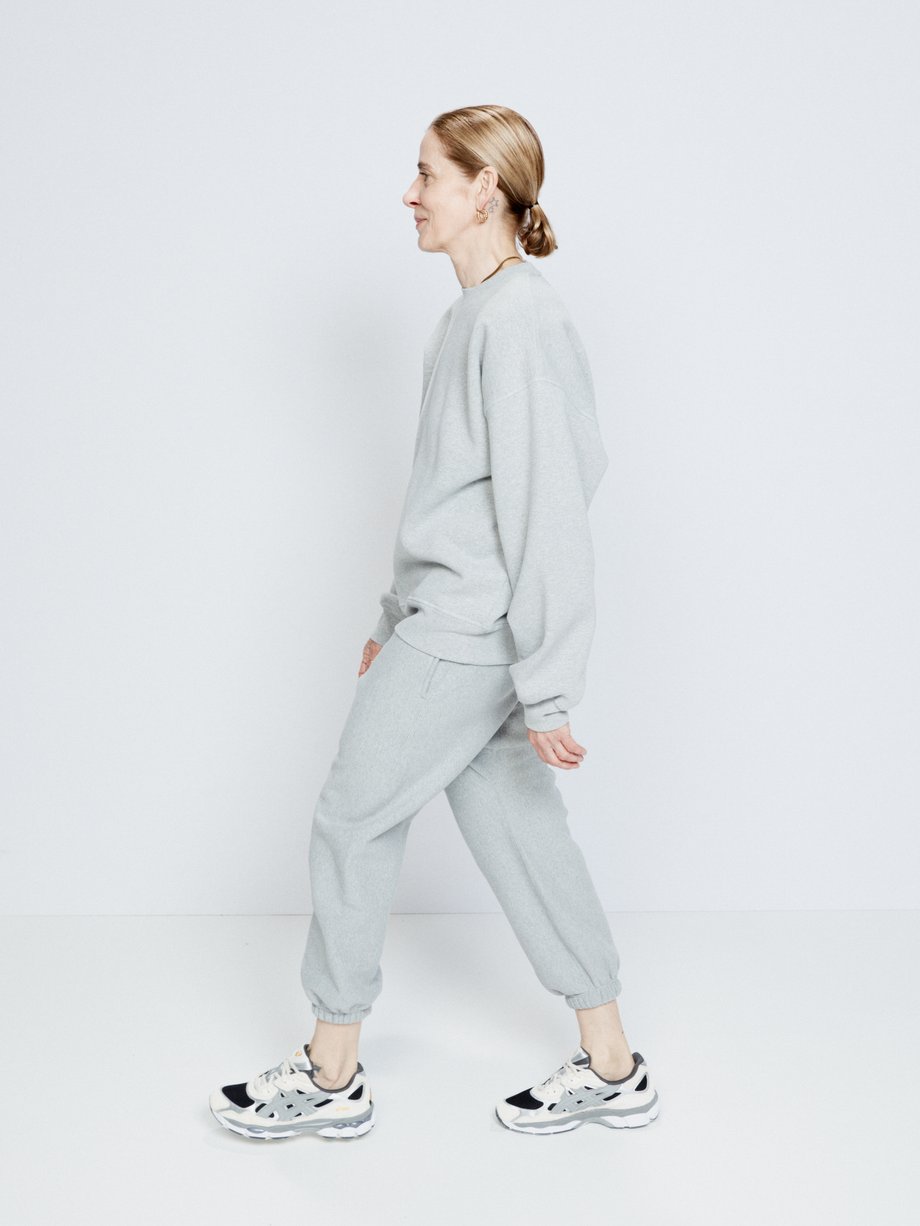 Raey Recycled-yarn cotton-blend track pants