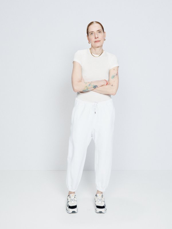 Raey Recycled-yarn cotton-blend track pants
