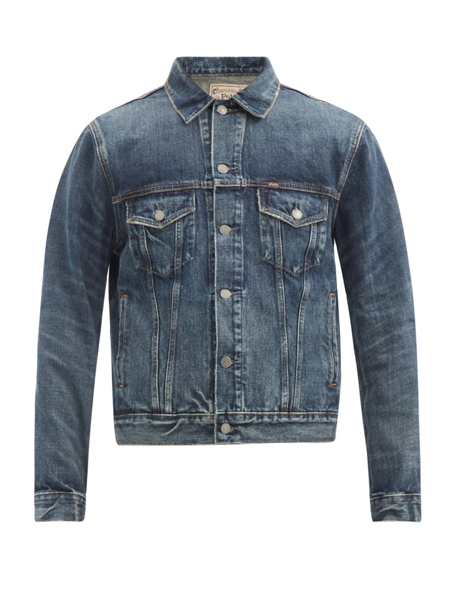 Blue Denim jacket | Polo Ralph Lauren | MATCHES UK
