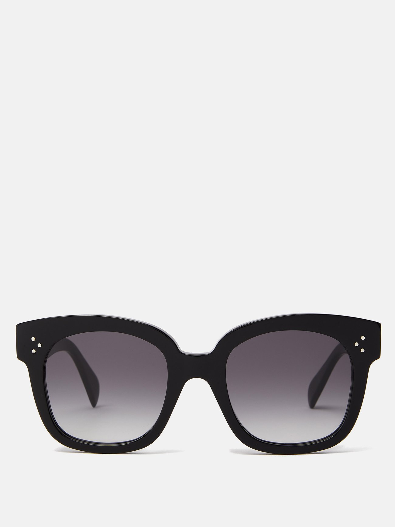 Celine Eyewear Celine Eyewear Square acetate sunglasses Black