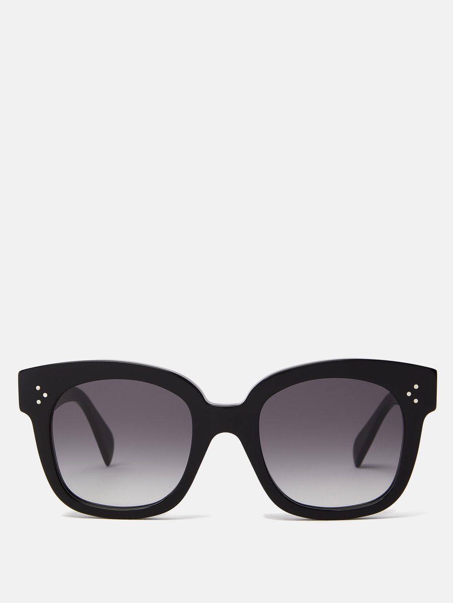 Black Square acetate sunglasses | Celine Eyewear | MATCHESFASHION UK