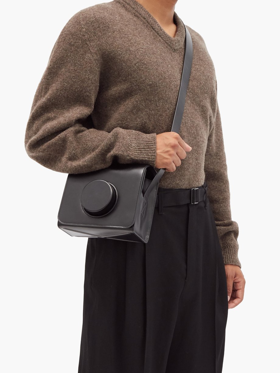 Black Camera leather cross-body bag | Lemaire | MATCHESFASHION UK