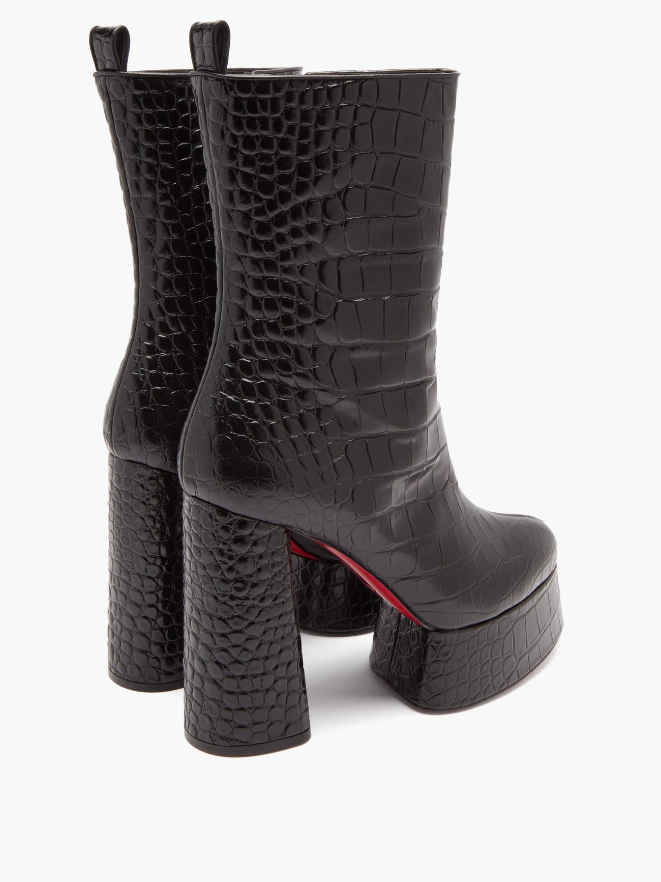 Christian Louboutin Izamayeah 130 Platform Boots in Black