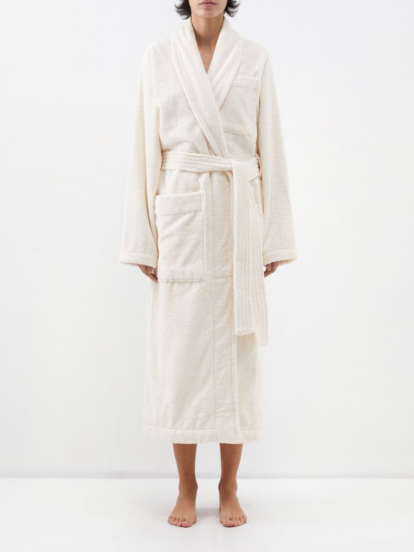 Tekla Cotton-terry bathrobe