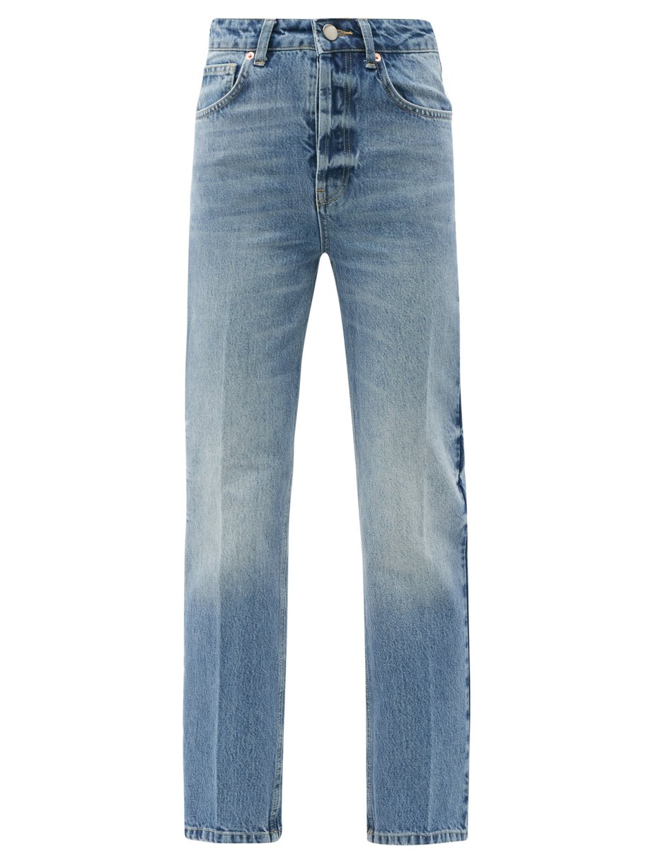 Blue Find straight-leg jeans | Raey | MATCHESFASHION US
