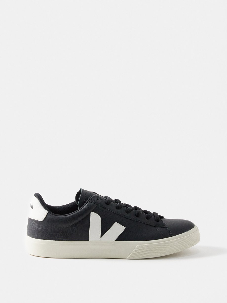 Black Campo leather trainers | Veja | MATCHESFASHION US
