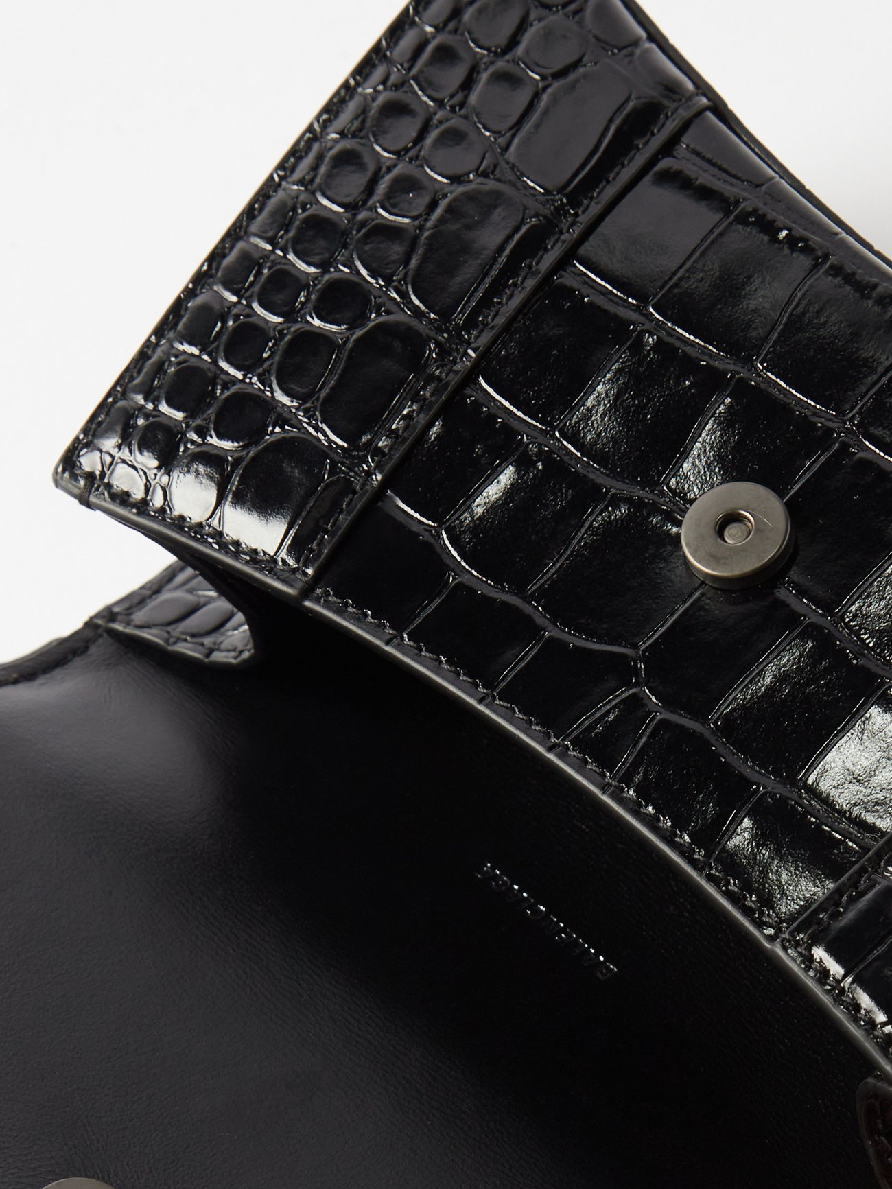 Balenciaga Hourglass Bag Black Leather XS – Luxe Collective