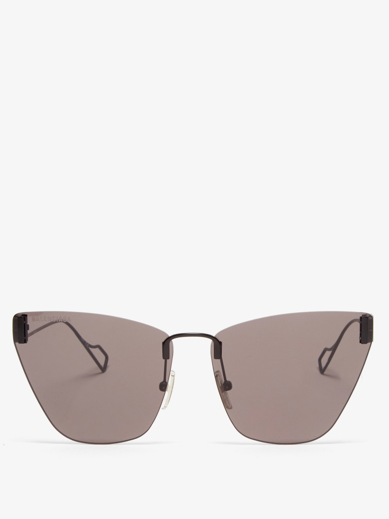Balenciaga BB0041S Shield Sunglasses  Fashion Eyewear US