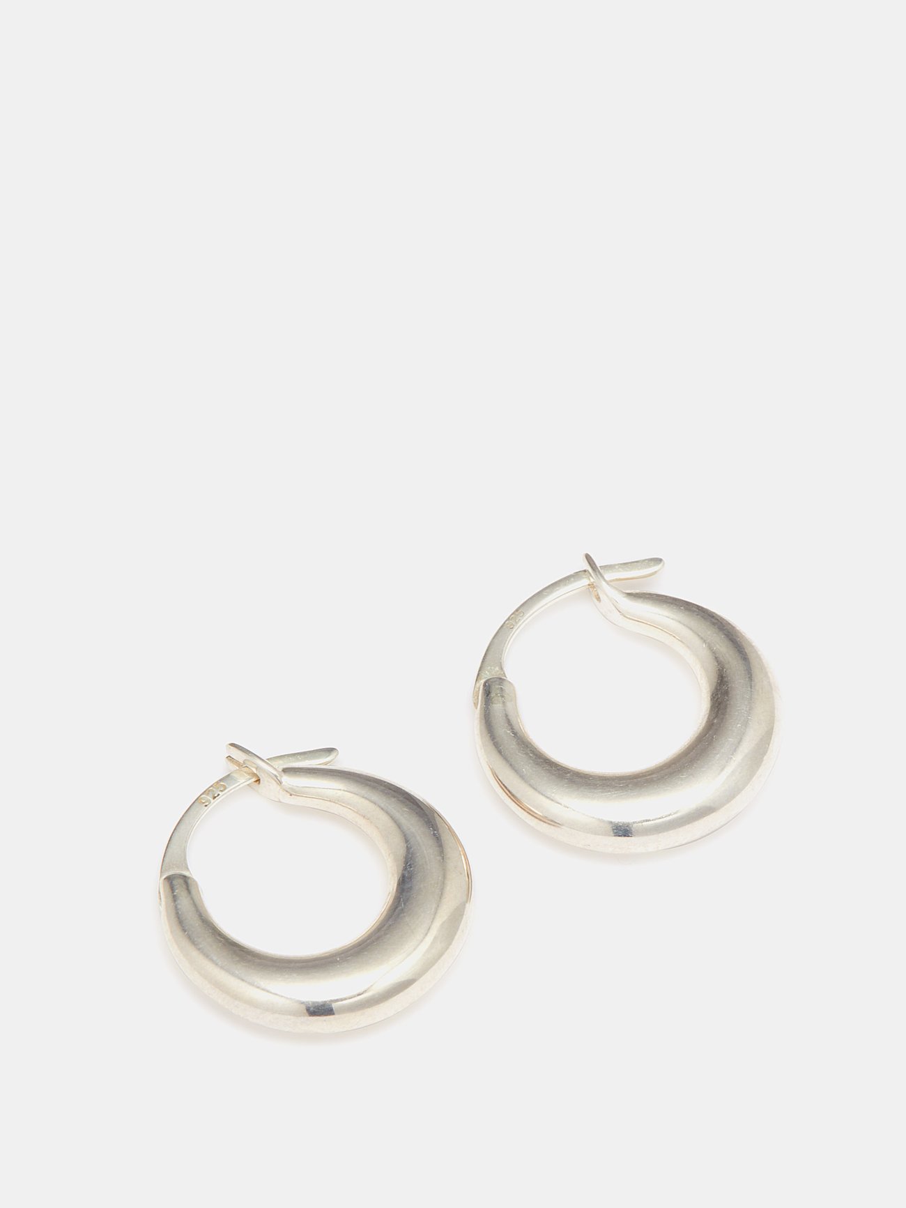 Tiny Essentials sterling-silver hoop earrings