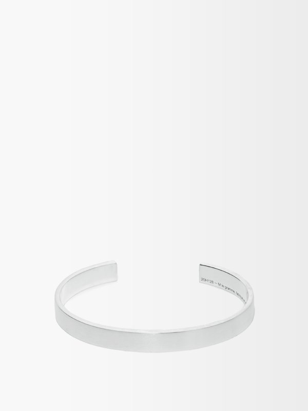 Le Gramme ribbon bracelet - Silver