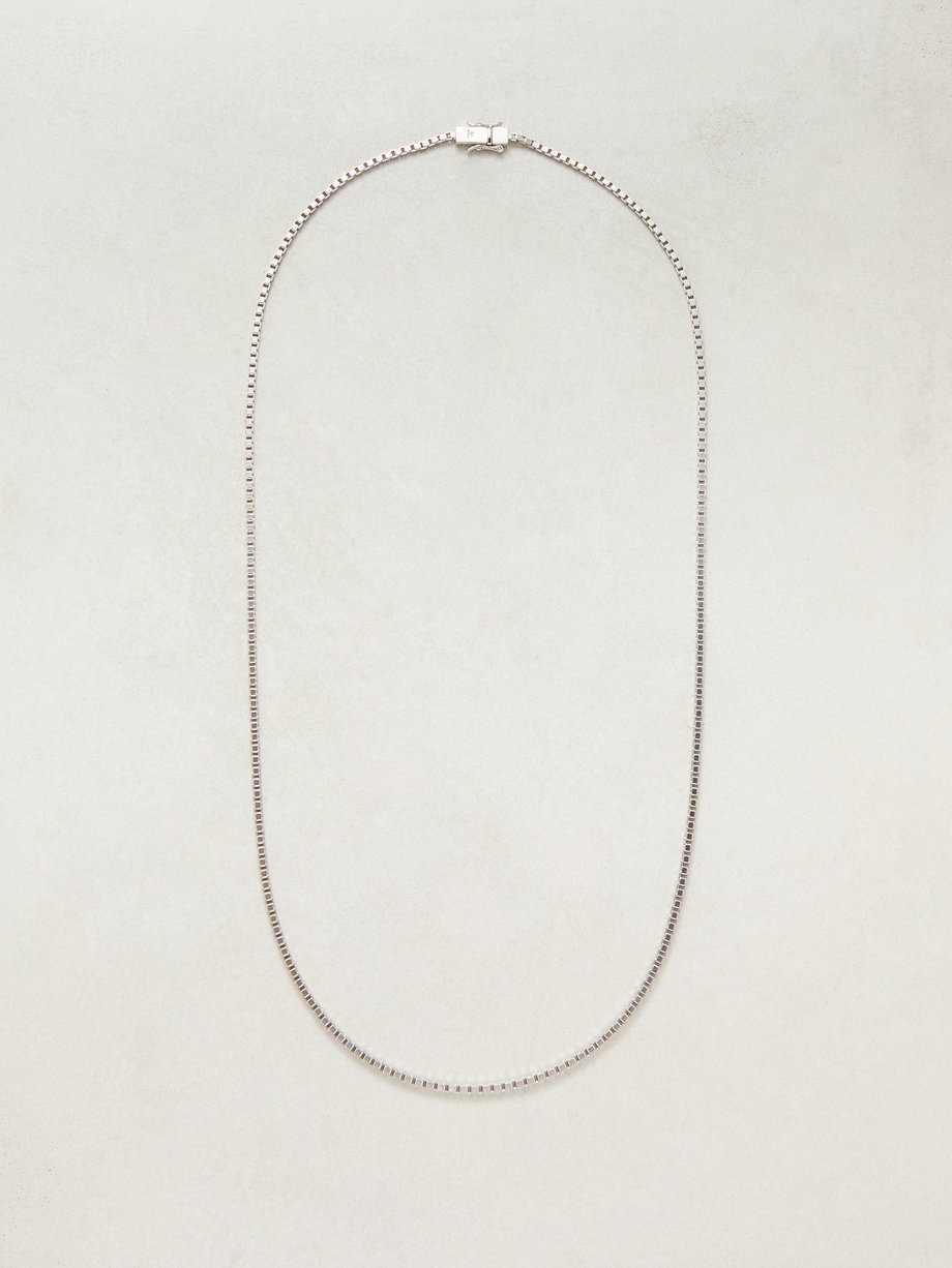 Tom Wood Box-chain sterling-silver necklace
