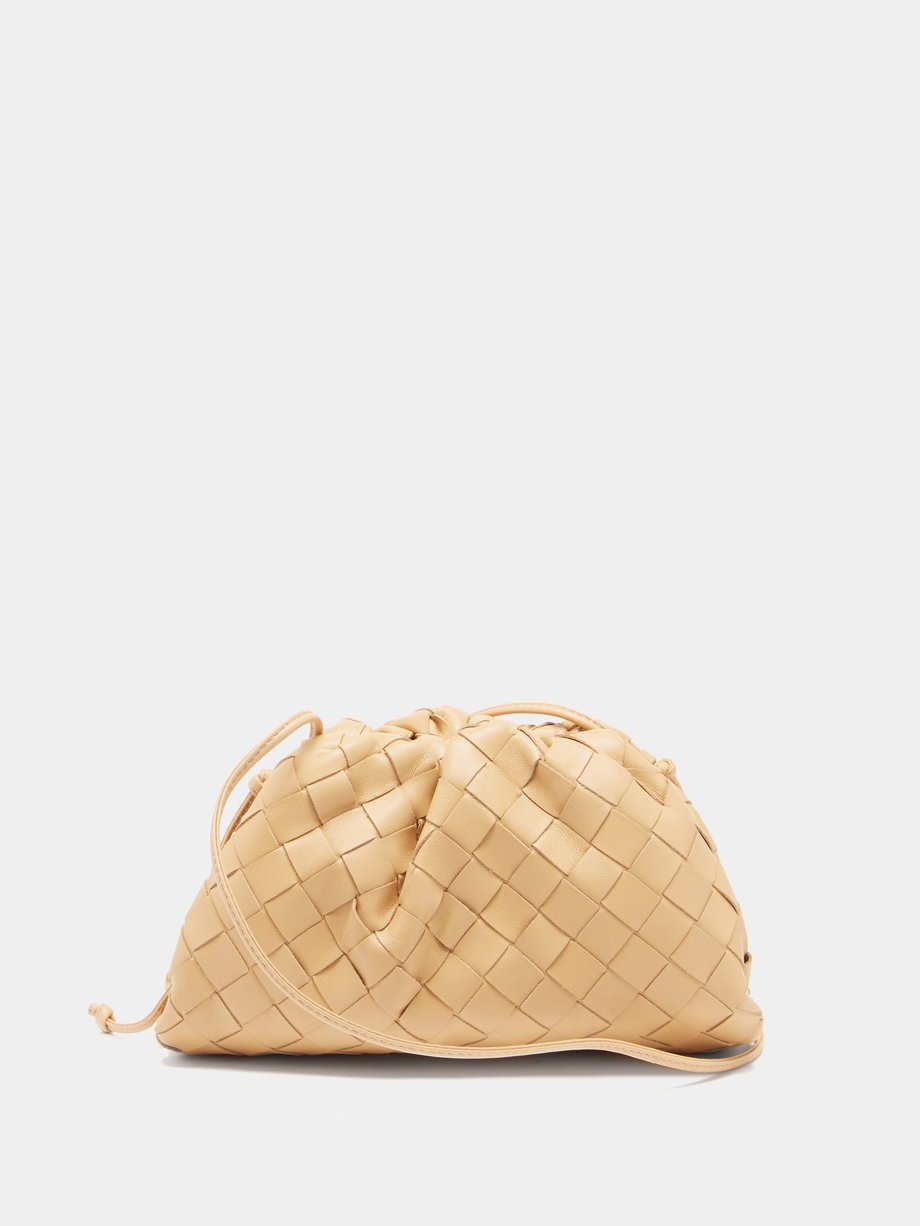 Neutral Pouch mini Intrecciato-leather clutch bag | Bottega Veneta |  MATCHES UK