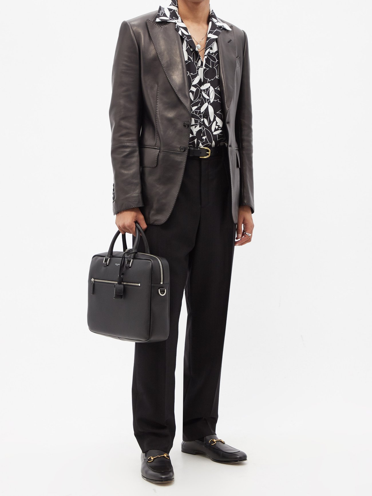 Saint on sale laurent briefcase