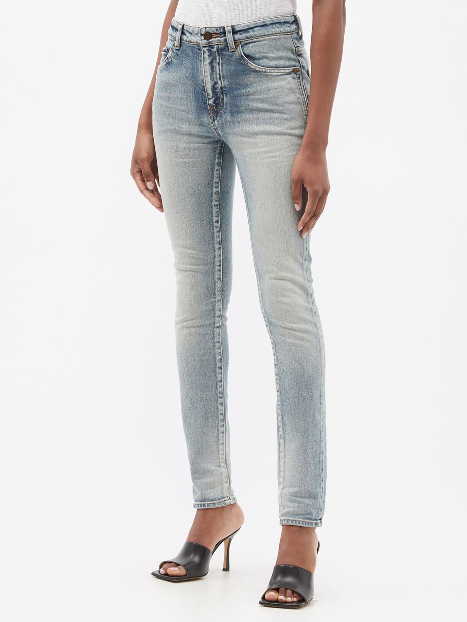 Saint Laurent High-rise skinny-leg jeans