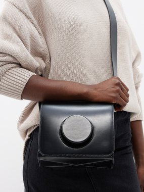 Lemaire Camera small leather cross-body bag