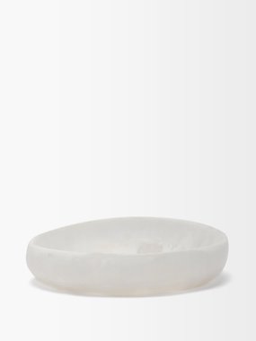 Dinosaur Designs Earth small marbled-resin bowl