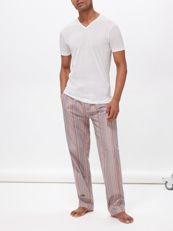 Paul Smith Signature stripe cotton pyjama trousers