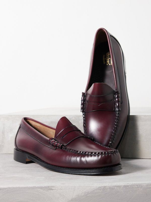 G.H. BASS Weejuns Larson leather loafers