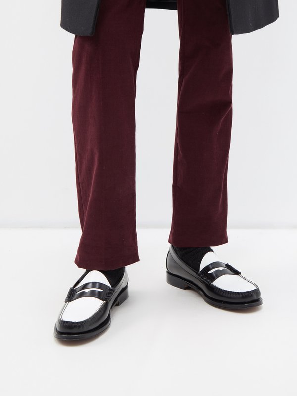 G.H. BASS Weejuns Larson leather loafers