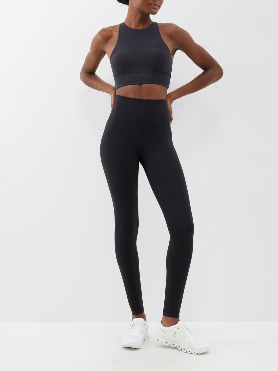 Black Mesh Legging - Elegant High-End Activewear – huit-lingerie