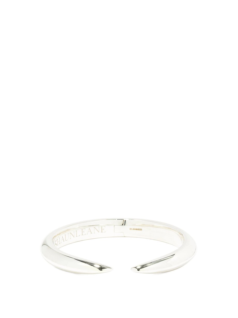 Metallic Arc sterling-silver cuff bracelet | Shaun Leane ...
