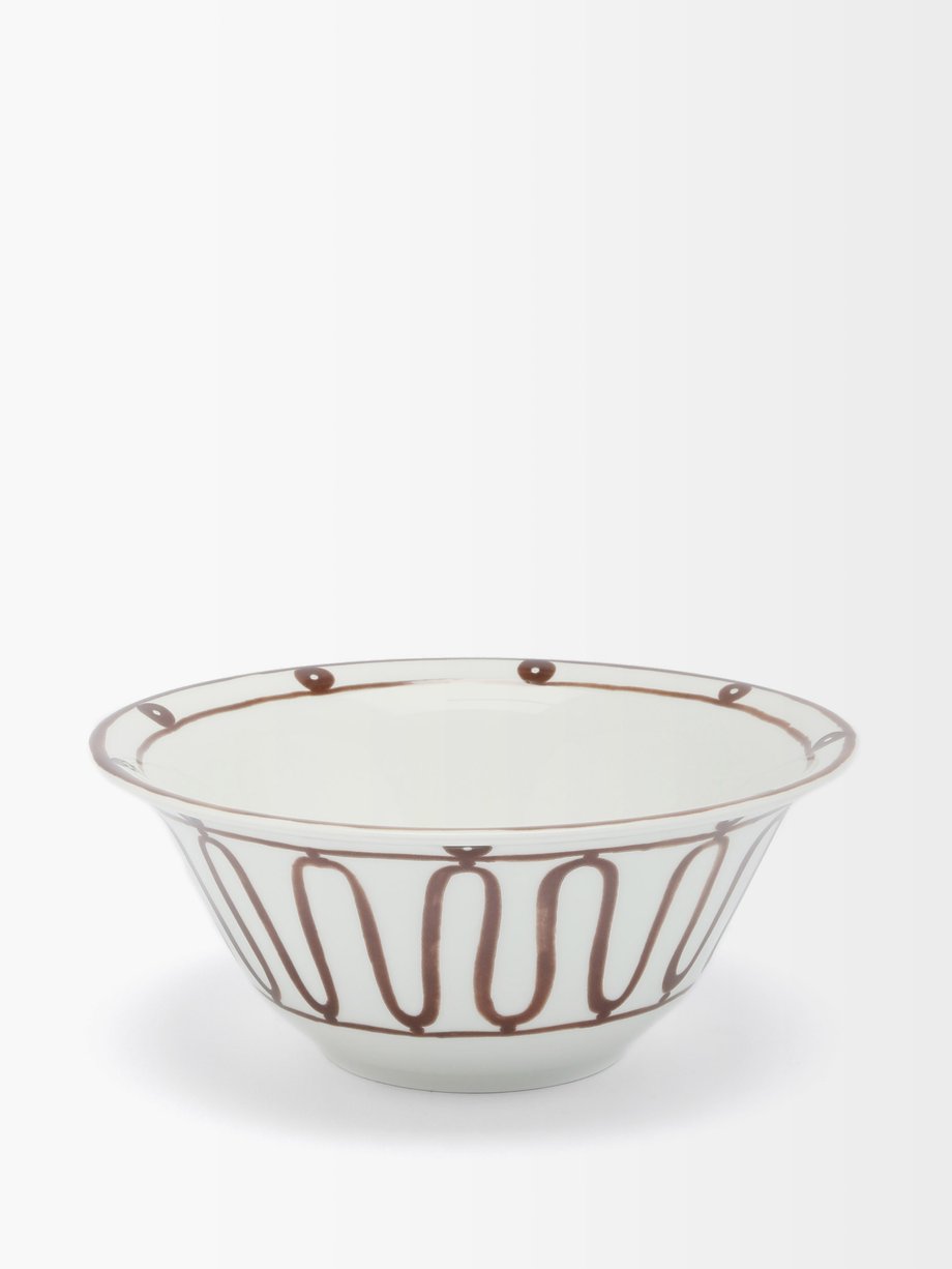 THEMIS Z Kyma porcelain salad bowl