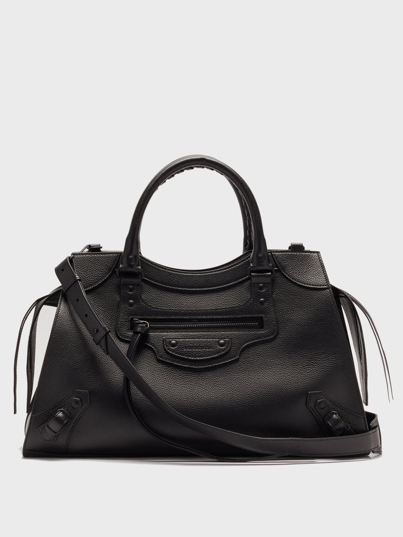 Forstærke stramt Fleksibel Black Neo Classic City medium grained-leather bag | Balenciaga |  MATCHESFASHION US