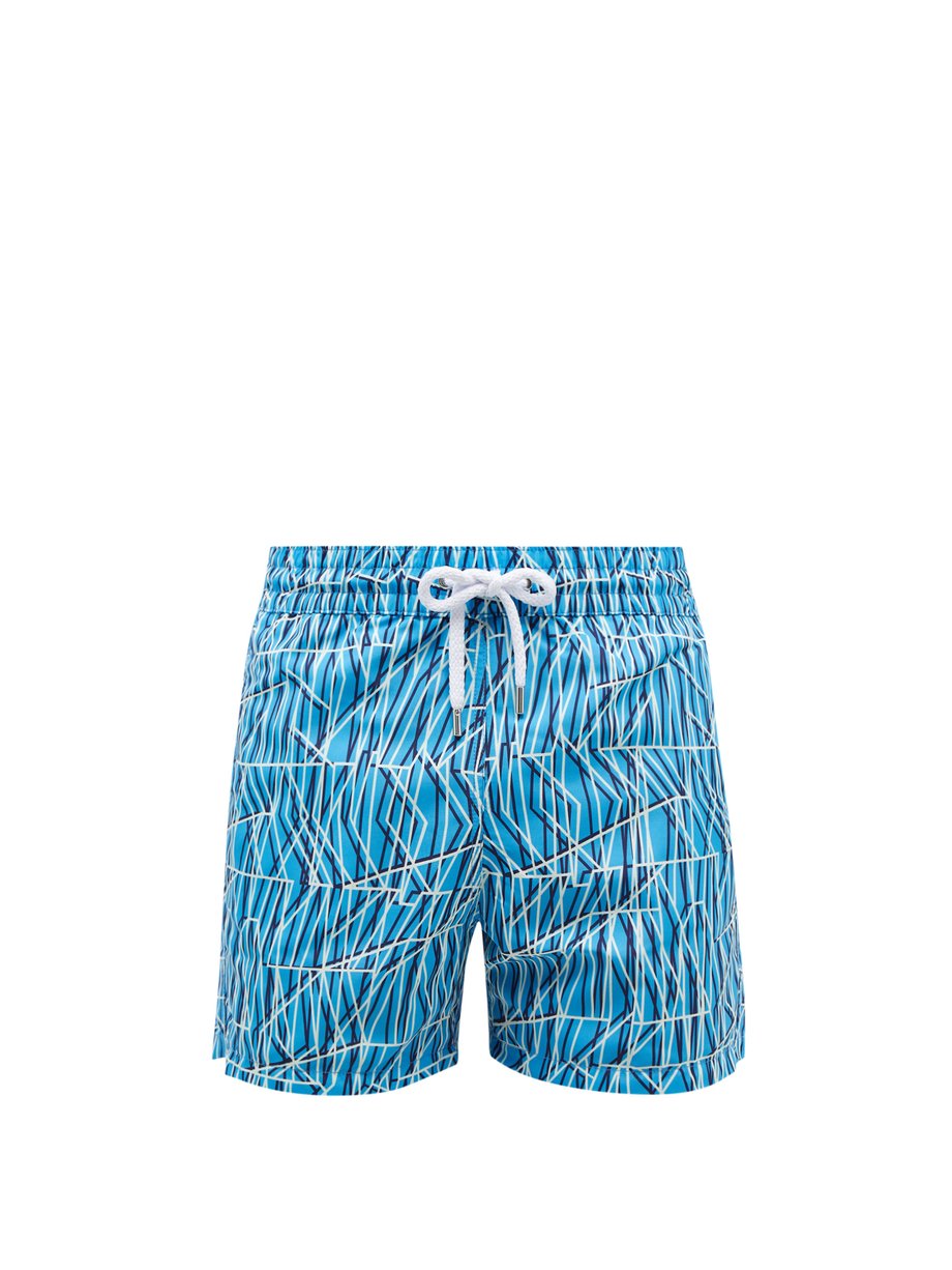 Blue Rocha-print swim shorts | Frescobol Carioca | MATCHESFASHION UK