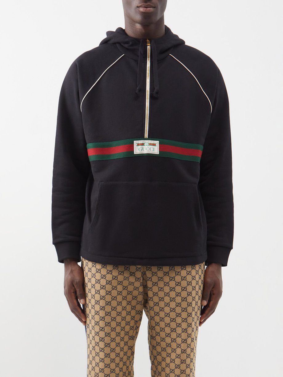 Gucci Tiger cotton sweatshirt in Black Ready-to-wear