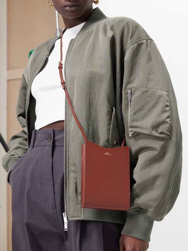 A.P.C. Jamie leather cross-body bag