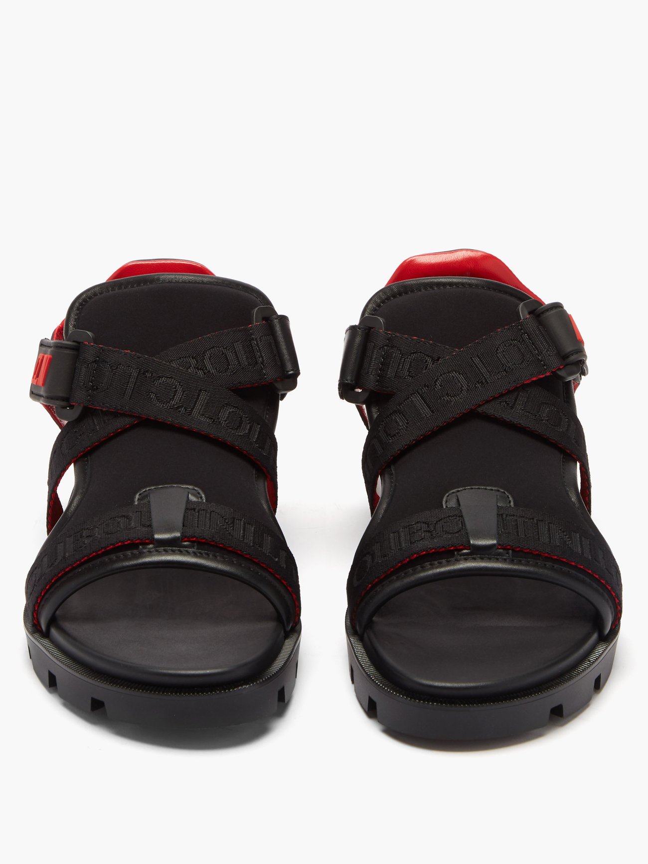 Christian Louboutin, Shoes, New Christian Louboutin Velcrissimo Summer  Sandal Size 38