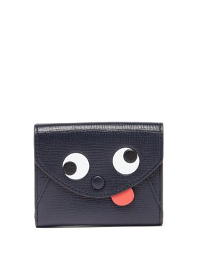 Anya Hindmarch Zany mini tri-fold leather wallet