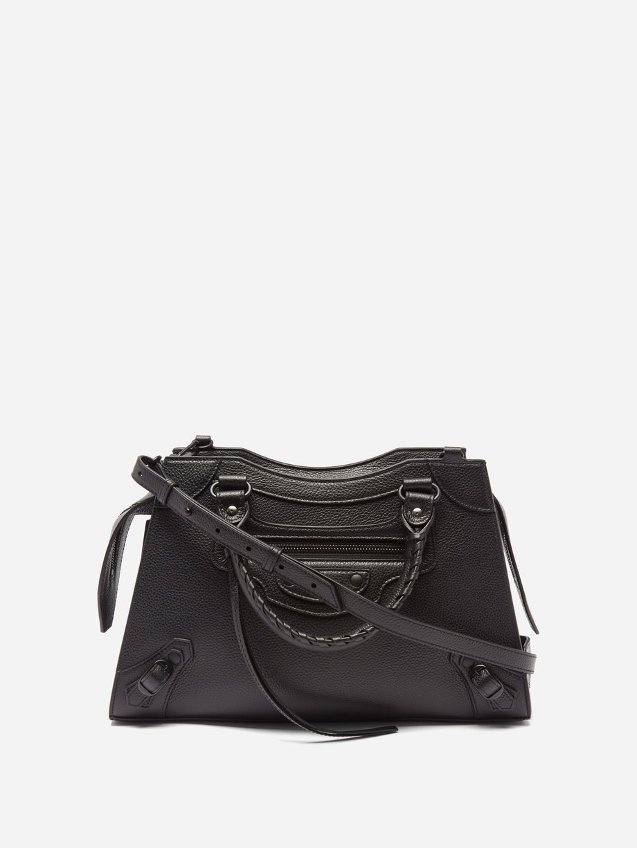 Balenciaga - Neo Classic City Small Leather Bag - Womens - Black