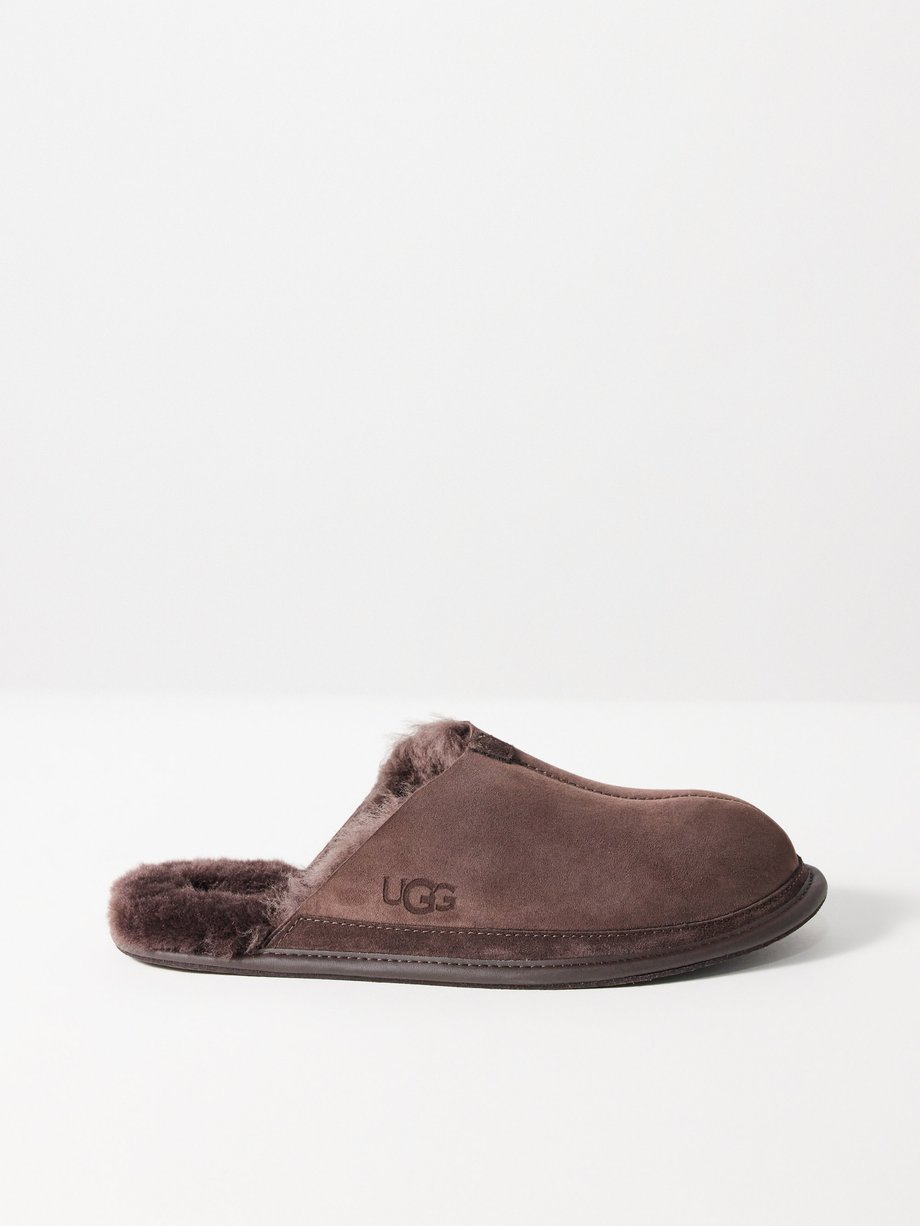 UGG Hyde shearling-lined suede slippers