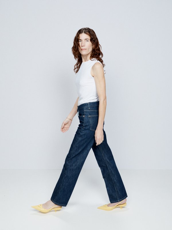 Raey Push organic-cotton straight-leg jeans