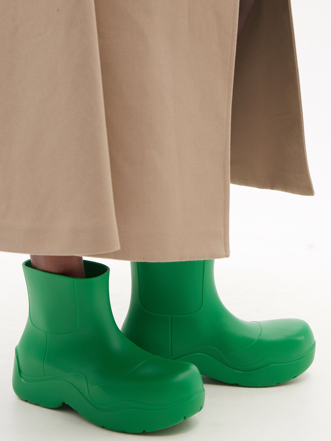 Bottega Veneta Puddle Boots - Green