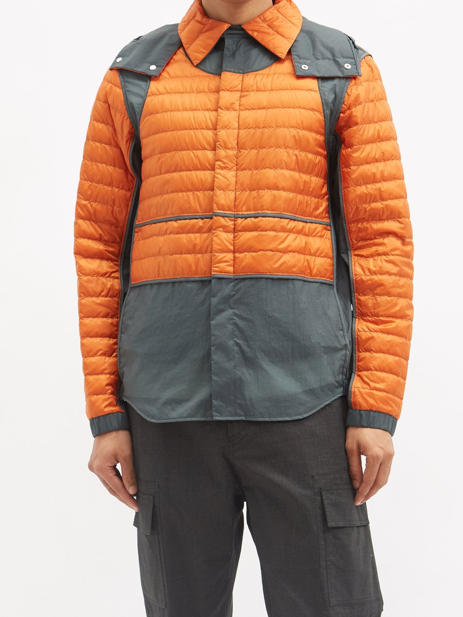 5 MONCLER CRAIG GREEN (Moncler Genius) Chrysemys quilted-panel technical overshirt