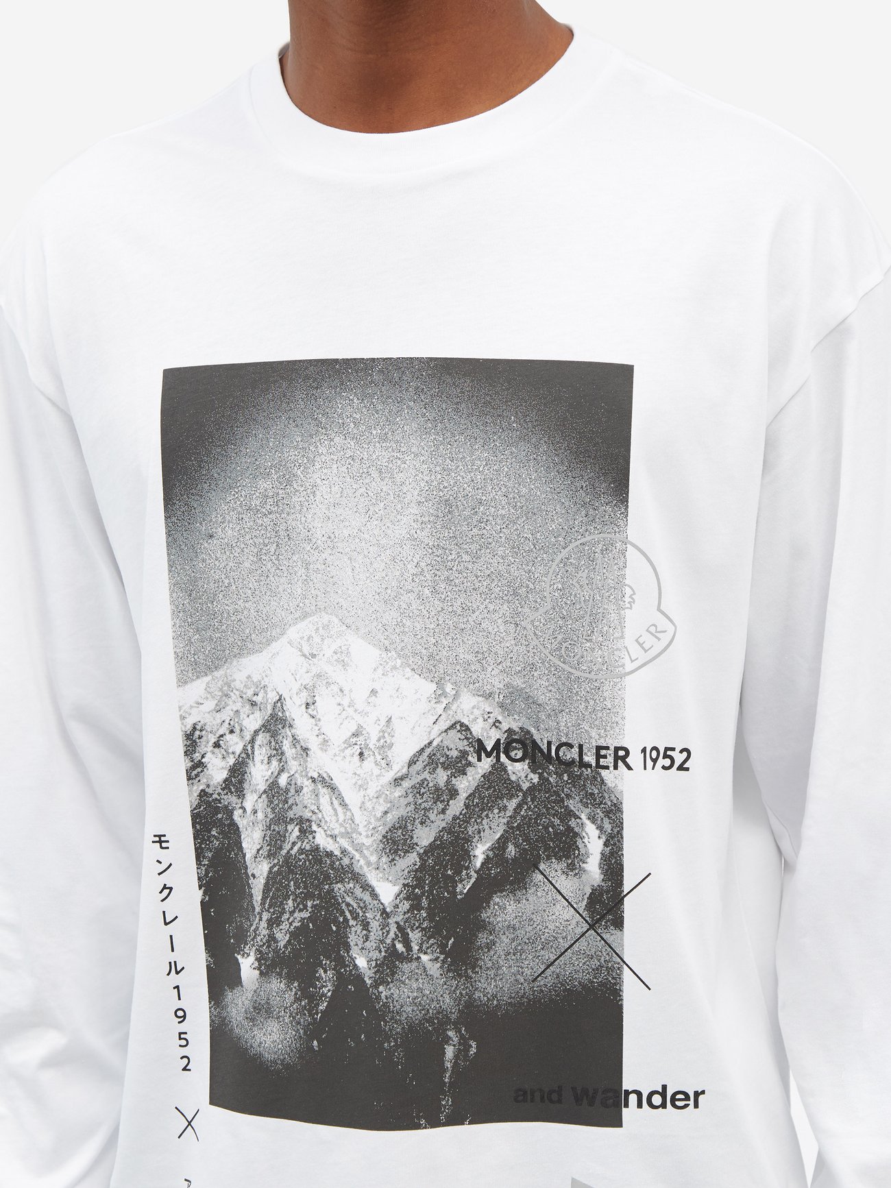 moncler 1952 and wander black t-shirt