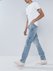 Line organic slim-leg jeans