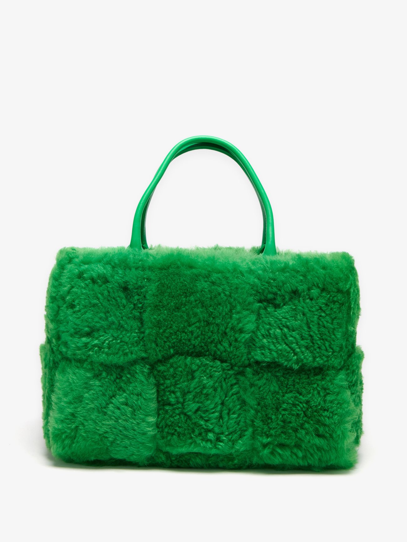 Trapezium Bag in Forest Green — SKORA MARFA