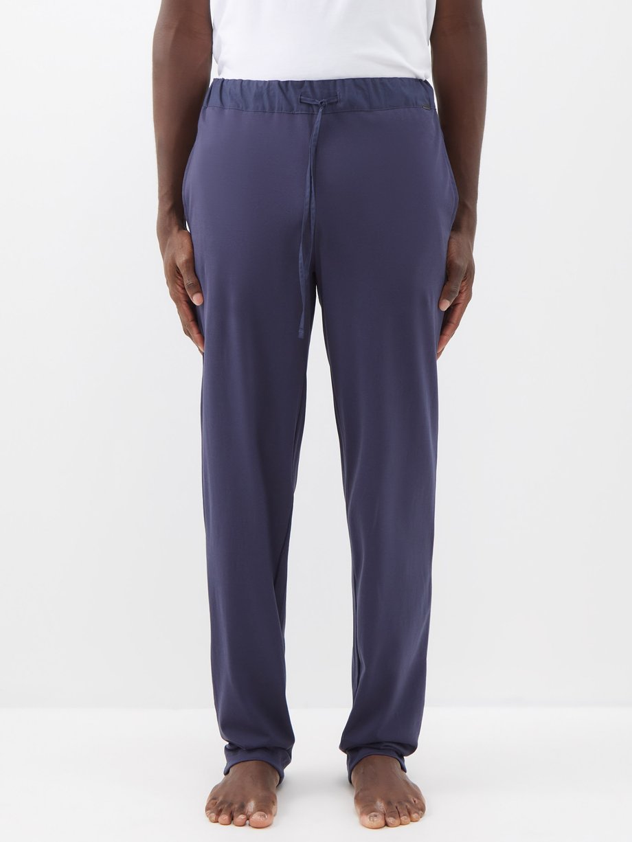 Hanro Night & Day cotton-interlock pyjama trousers