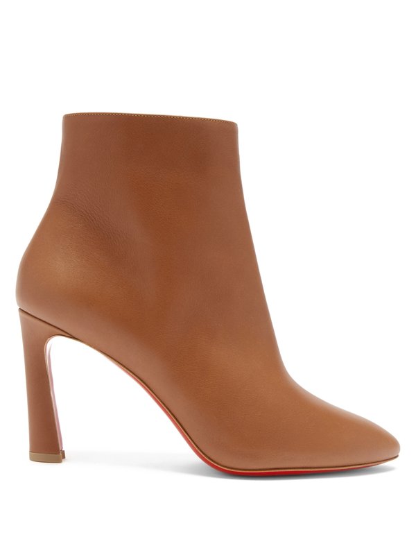 Christian Louboutin Eleonor 85 leather ankle boots
