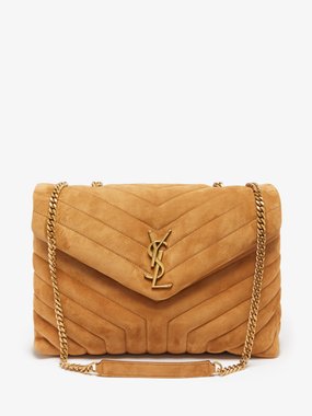 Small loulou suede bag - Saint Laurent - Women