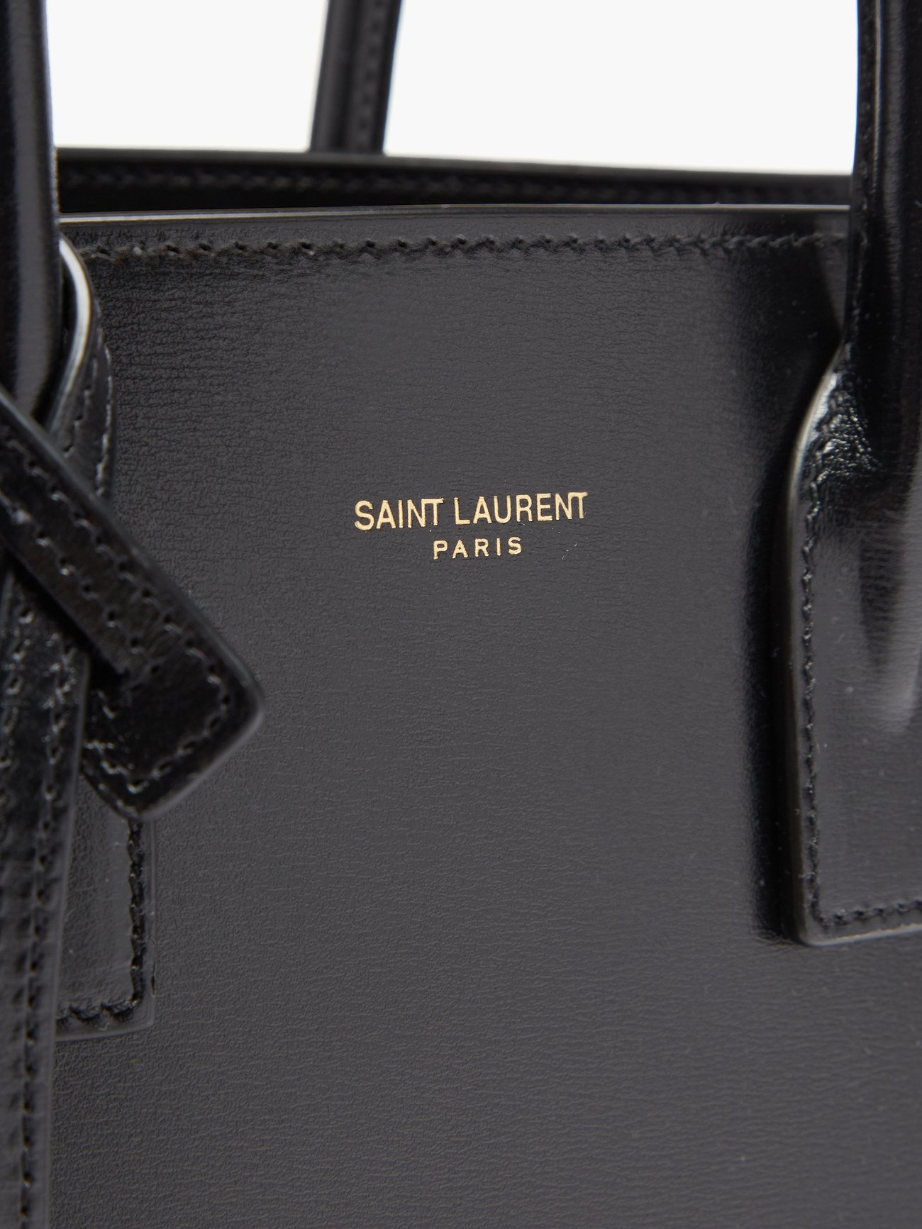Yves Saint Laurent Classic Sac De Jour Baby in Grained Leather Black - THE  PURSE AFFAIR