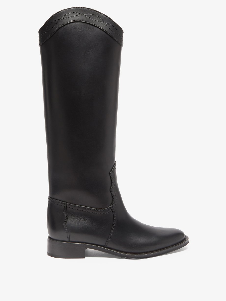 Saint Laurent Kate knee-high leather boots