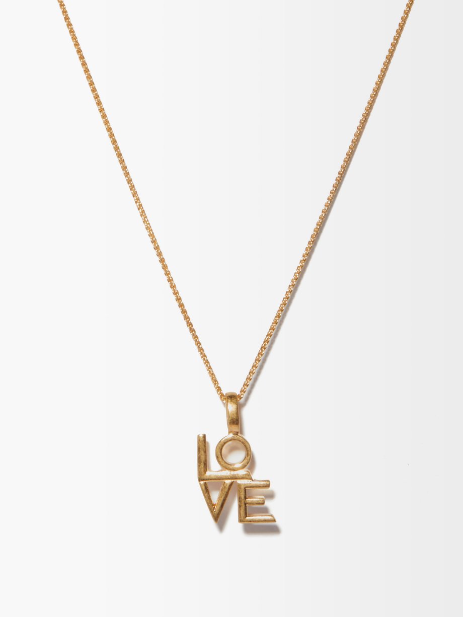 Louis Vuitton LV & Me Letter Y Pendant Necklace - Brass Pendant