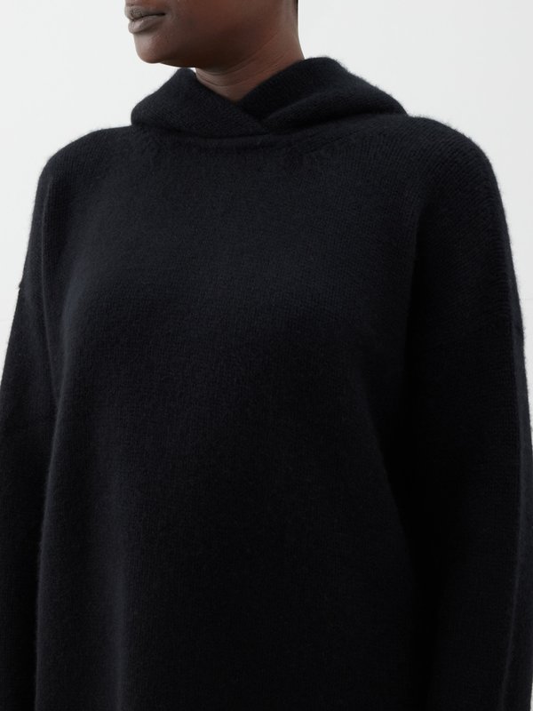 Raey Knitted cashmere hoodie