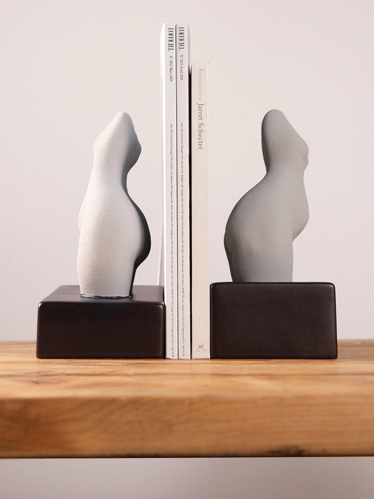 Set of two Happy (Book) Ending bookends